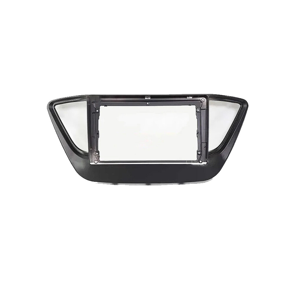 (Only Frame) 9 Inch Car Frame Fascia Adapter For Hyundai Verna Accent Solaris 2016-2018 Android Radio Dask Kit Fascias 9008532300552
