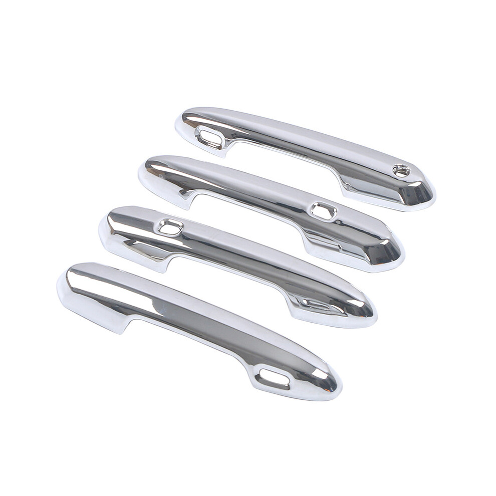 (Chrome Color) For Toyota Sienna Xl40 4Th 2021 2023 Exterior Part Refit Side Door Handle Cover Trim Protect Gaps Anti 9008532288218