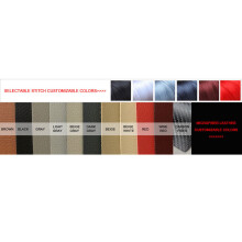 (customize color) For Peugeot 3008 2011 2012 4pcs Microfiber Leather Car Interior Door Armrest Panel Cover Trim