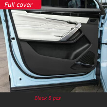 (full cover b) Car Door Anti Kick Pad Leather Protection Film For Geely Atlas pro Geely Starra 23-2024 Protector Stickers