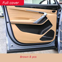 (full cover b1) Car Door Anti Kick Pad Leather Protection Film For Geely Atlas pro Geely Starra 23-2024 Protector Stickers