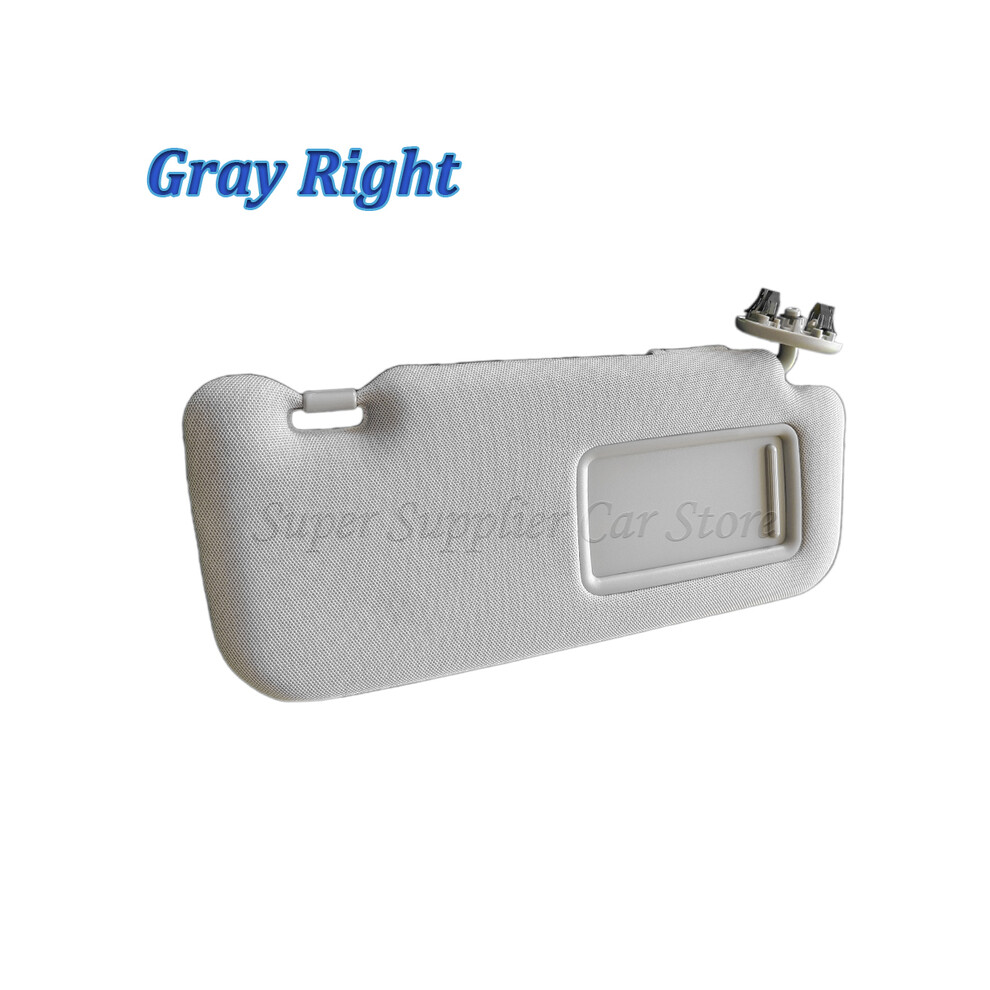 ( Right) For Toyota Corolla 2007-2013 Sun Visor With Vanity Mirror Or Car Interior Accessories Durable Gray/Beige 9008532247031