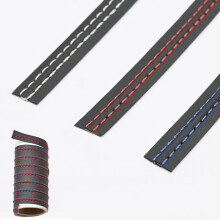 (2 meters beige) Car Door Dashboard Leather Decorative Line Sticker for Morris Garages MG 6 3 5 7 TF ZR ZS HS GS GT Hector