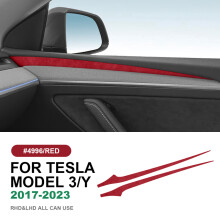 (4996 door side) Italian Suede Door Side Panel Trim Cover For Tesla Model 3 Model Y 2020 2021 2022 2023 Sticker Styling