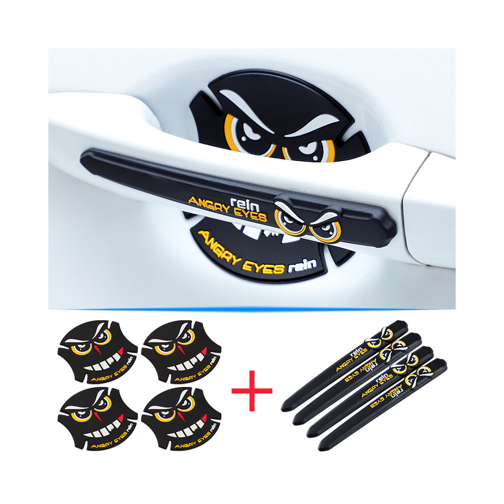 (8Pcs Car Door) Car Door Protectors Edge Car Decoration Accessories Guard Corner Strips Scratch Crash Anti-Collision 9008532277441