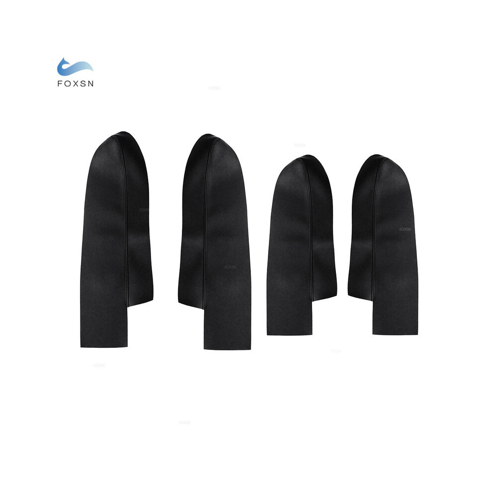 (Black) For Honda Crv 2007 2008 2009 2010 2011 Microfiber Leather Door Handle Panels Armrest Covers Protective Black 9008532279094