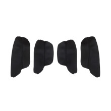 (door armrest Black) For Honda CRV 2012 2013 2014 2015 2016 2017 4PCS Car Interior Microfiber Leather Door Panel Armrest