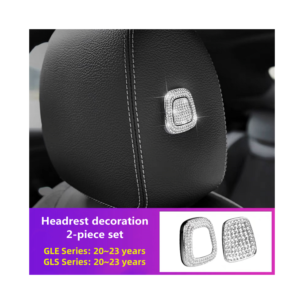 (Pillow Button) For Mercedes Benz 20~23 Gle350 Gle400 Gle450 Gls400 Gls450 Air Conditioner Vent Ring Central Control 9008532286429