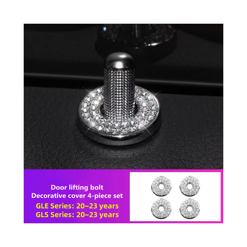 (Door Handle Cover) For Mercedes Benz 20~23 Gle350 Gle400 Gle450 Gls400 Gls450 Air Conditioner Vent Ring Central Control 9008532284630