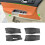 (black, Hatchback) For VW POLO 2004 2005 2006 2007 2008 - 2011 Hatchback/Sedan 4pcs Microfiber Leather Interior Door Panel 2