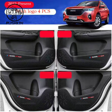 (Without logo C) Car Door Anti Kick Pad Leather Protection Film For Haval M6 Plus M6 2024 2023 2022 Protector Stickers