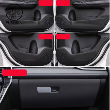 (5 PCS Leather) Car Door Anti Kick Pad Leather Protection Film For Haval M6 Plus M6 2024 2023 2022 Protector Stickers