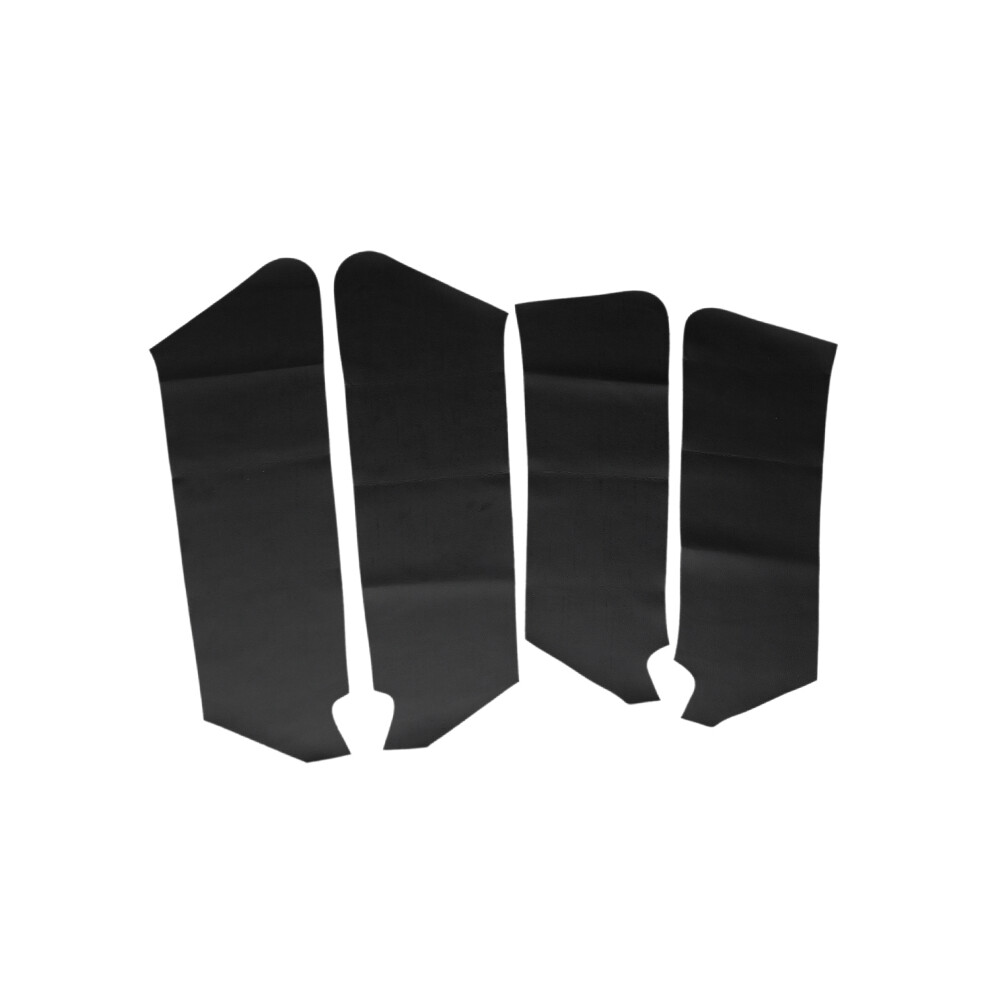(4X Door Panel ) For Vw Tiguan 2017 2018 2019 4Pcs Microfiber Leather Interior Door Panels Guards / Door Armrest Panel Black 9008532264250