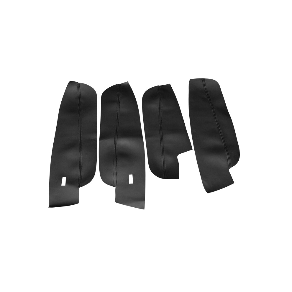 (4Xdoor Armrest ) For Vw Tiguan 2017 2018 2019 4Pcs Microfiber Leather Interior Door Panels Guards / Door Armrest Panel Black 9008532285804