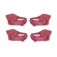 (Wine red) For Jeep Renegade 2015 2016 2017 4pcs Microfiber Leather Door Armrest Panel Cover Protection Trim