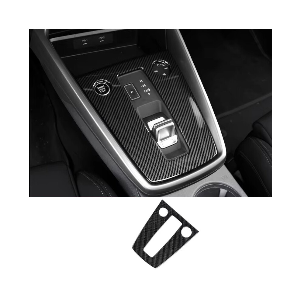 (Gear Panel) For Audi A3 2021 2022 2023 2024 Carbon Fiber Interior Modification Dashboard Gearshift Puller Door Bowl 9008532266292