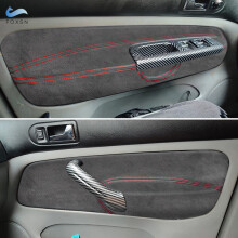 For VW Golf 4 MK4 Bora Jetta 1998 1999 2000 - 2005 LHD 2pcs Interior Front Door Armrest Panel Cover