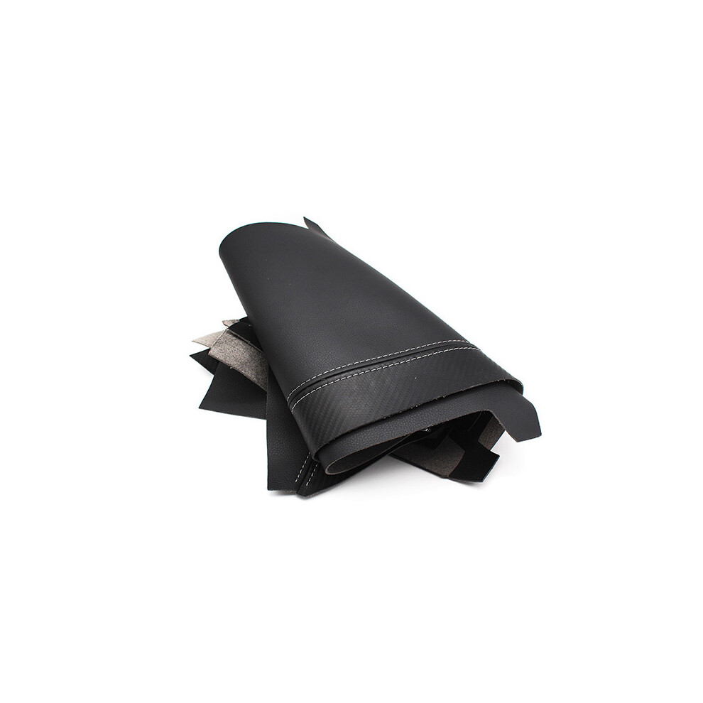 ( With Carbon, 4Pcs Door Armrest) For Honda Civic 10Th Gen 2016 2017 4Pcs Front / Rear Door Handle Panels / Door Armrest Microfiber Leather Black 9008532285620