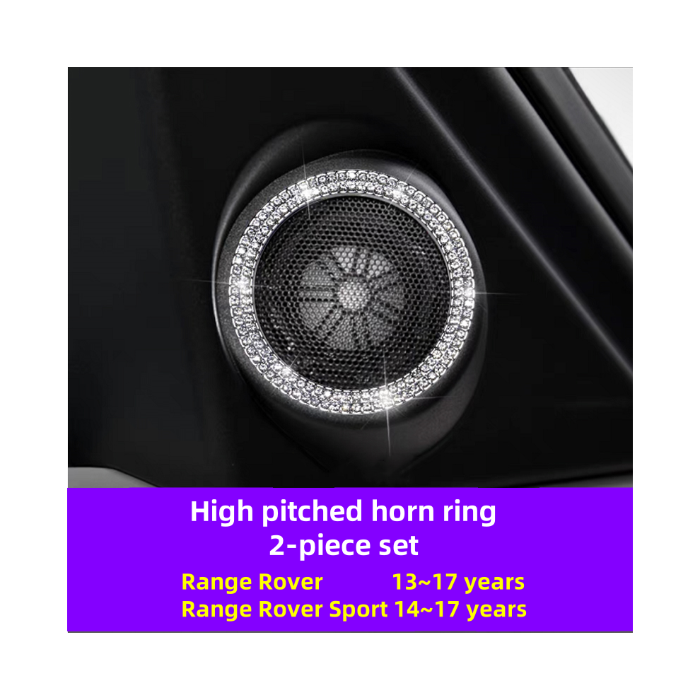 (High Pitched Speaker) For 13~17 Years Land Rover Range Rover Range Rover Sport Air Conditioner Vent Ring Central Control Knob 9008532268050