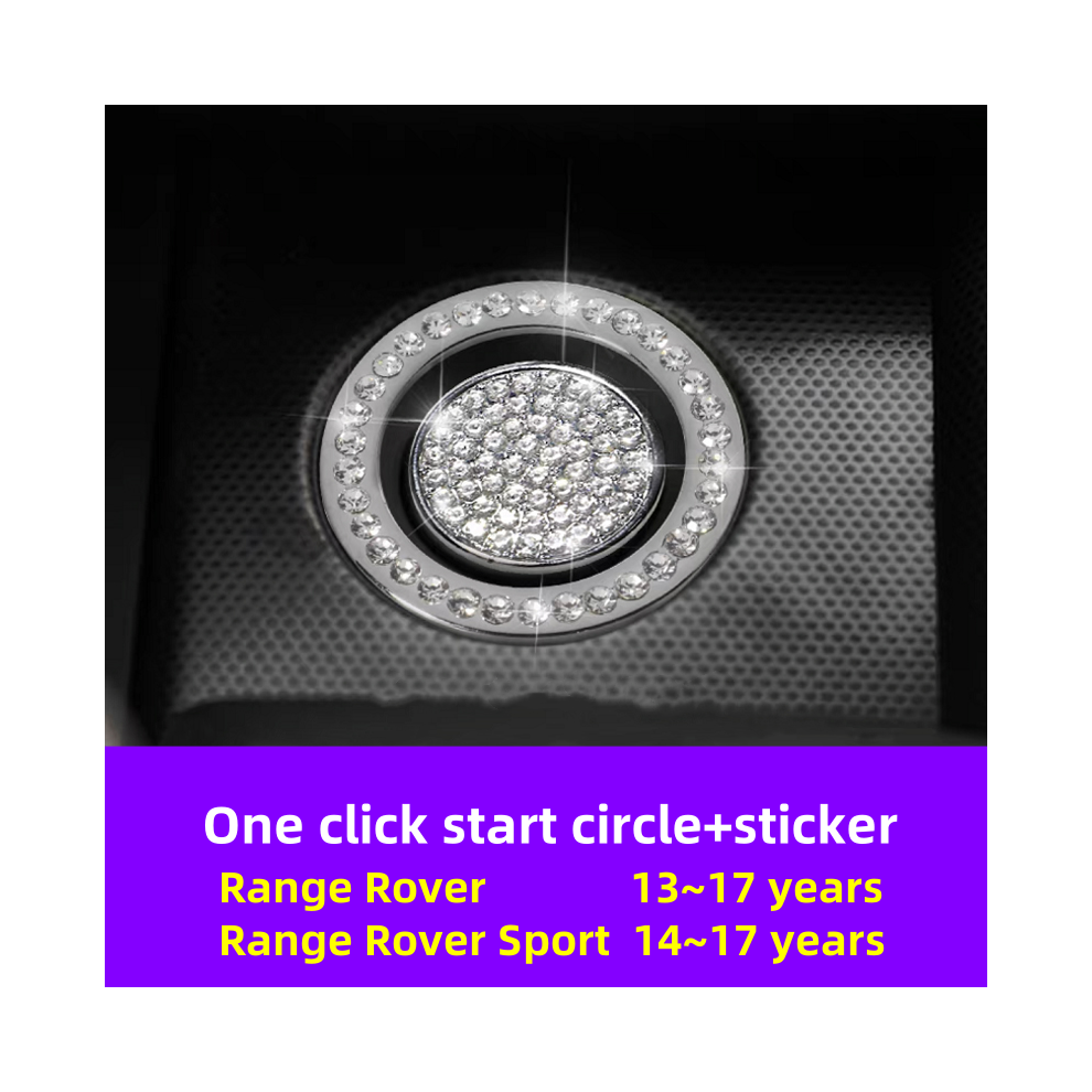 (One Click Start) For 13~17 Years Land Rover Range Rover Range Rover Sport Air Conditioner Vent Ring Central Control Knob 9008532264243