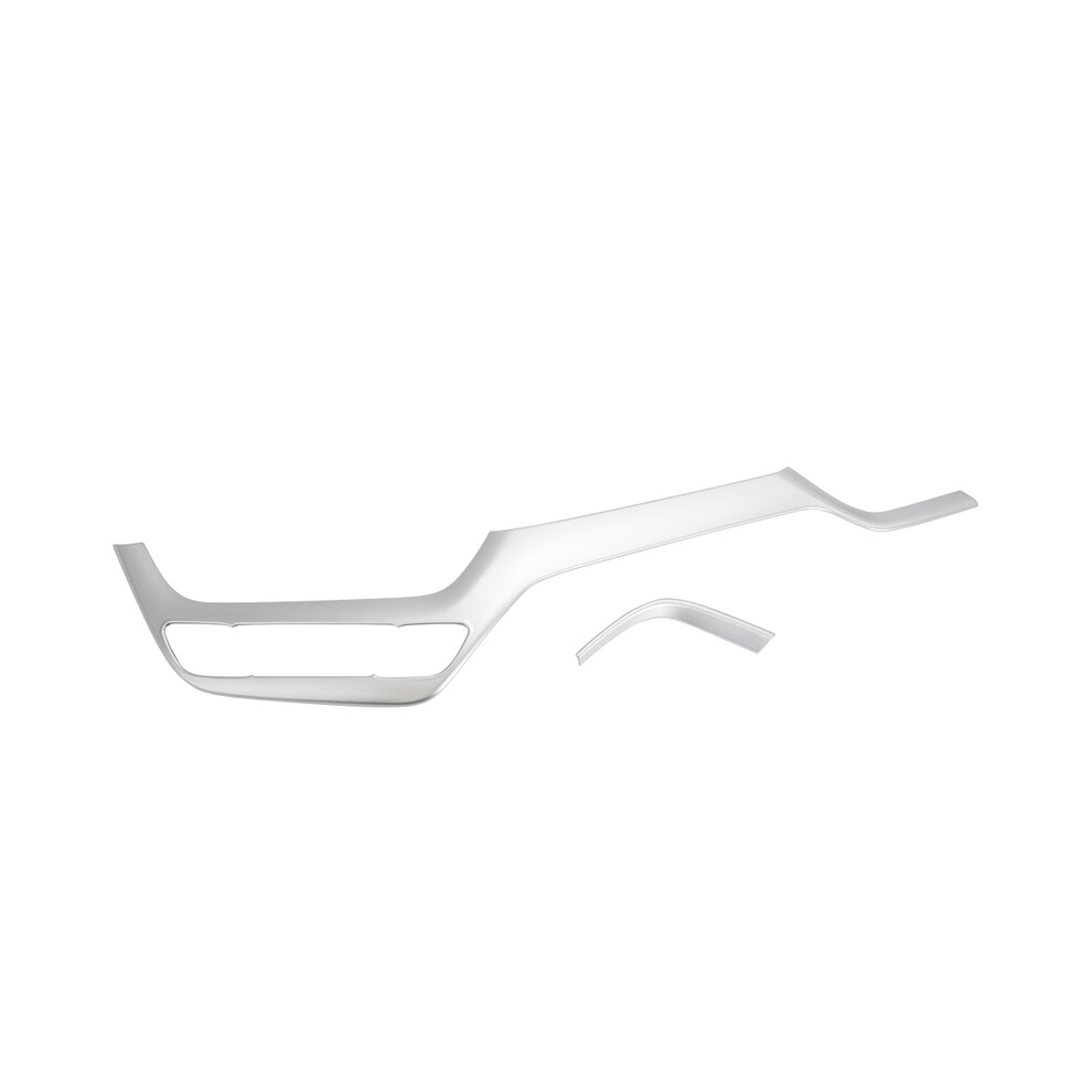 (Silver) For Toyota C-Hr Chr Ax10 2016- 2021 Center Console Dashboard Panel Trim Sticker Cover Frame Decoration Silver 9008532286788
