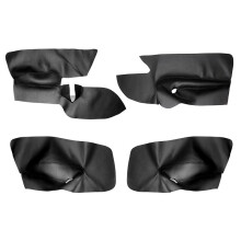 (Black) LHD For VW Golf 5 Jetta 2005 2006 2007 2008 2009 2010 Microfiber Leather Interior Car Door Panel Armrest