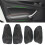 (Beige, front 2 door) For Ford Mondeo 2007 2008 2009 2010 2011 2012 Interior Microfiber Leather Door Handle Armrest Panel 3