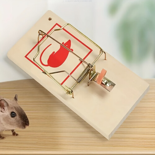 10pcs, Sensitive Wooden Mouse Trap Customized Household MouseTrap Mouse Trap Mouse Killing Tool 1