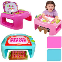 CHILDRENS ACTIVITY LEARNING PLAY DESK (BLUE 004310)