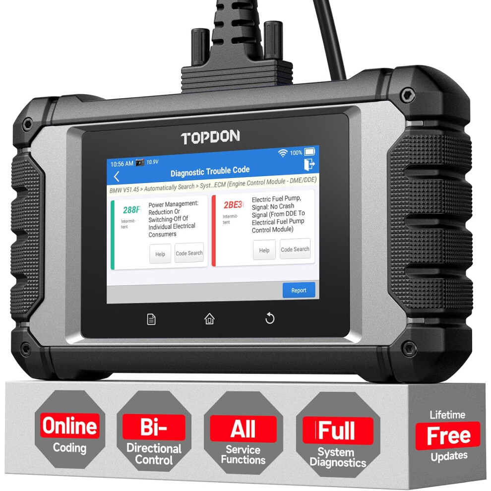 Topdon Artidiag Eu-A Obd2 Scanner For Mercedes-Benz, Bmw, V.a.g Only