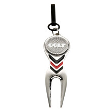 Pitch Repair Tool with Golf Ball Marker Tri Colour