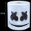 Halloween Dj Marshmello Full Head Mask Helmet Cosplay Party 3
