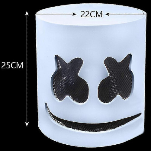 Halloween Dj Marshmello Full Head Mask Helmet Cosplay Party 2