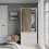URBN Living (White Carcass with Oak Doors) 2 Sliding Doors Wardrobe 2 Drawer Clothes Cupboard 5
