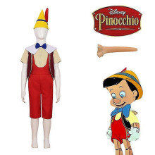 (Adult XXL) Pinocchio Pinocchio Long Nose Adults And Children Halloween Cosplay Stage Performance Costumes