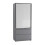 URBN Living (Grey Carcass with White Doors) 2 Sliding Doors Wardrobe 2 Drawer Clothes Cupboard 3