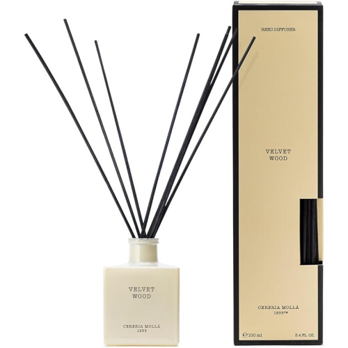Cereria Molla Reed Diffuser - Velvet Wood