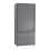 URBN Living (Grey Carcass with Grey Doors) 2 Sliding Doors Wardrobe 2 Drawer Clothes Cupboard 3