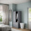URBN Living (Grey Carcass with Grey Doors) 2 Sliding Doors Wardrobe 2 Drawer Clothes Cupboard 7