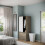 URBN Living (Oak Carcass with White Doors) 2 Sliding Doors Wardrobe 2 Drawer Clothes Cupboard 6