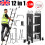 3.5M 12 IN 1 Excel Aluminium Combination Step Ladder Foldable Multi-Purpose 1