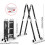 3.5M 12 IN 1 Excel Aluminium Combination Step Ladder Foldable Multi-Purpose 5