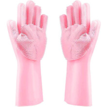 Dish Gloves, Cleaning Silicone Dishwashing Gloves, Silicone Gloves, Magic Gloves, Rubber Glove for Household, Heat Resistant Gloves