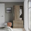 URBN Living (Oak Carcass with Oak Doors) 2 Sliding Doors Wardrobe 2 Drawer Clothes Cupboard 6
