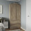 URBN Living (Oak Carcass with Oak Doors) 2 Sliding Doors Wardrobe 2 Drawer Clothes Cupboard 1
