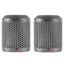 (Bright Gray)2 Pcs Outer Cover Dust Filter For Dyson Hair Dryer Hd01/hd03/hd08