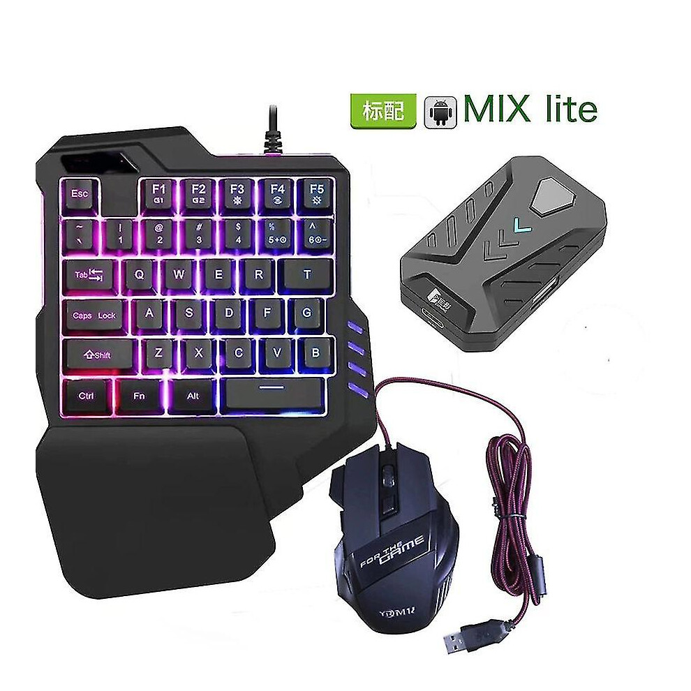 Mix+g30 Keyboard+mouse St02 Mobile Game Keyboard And Mouse Adapter, Pubg/call Of Duty Controller Converter Wired/wireless for Android/(ios Less Than 1