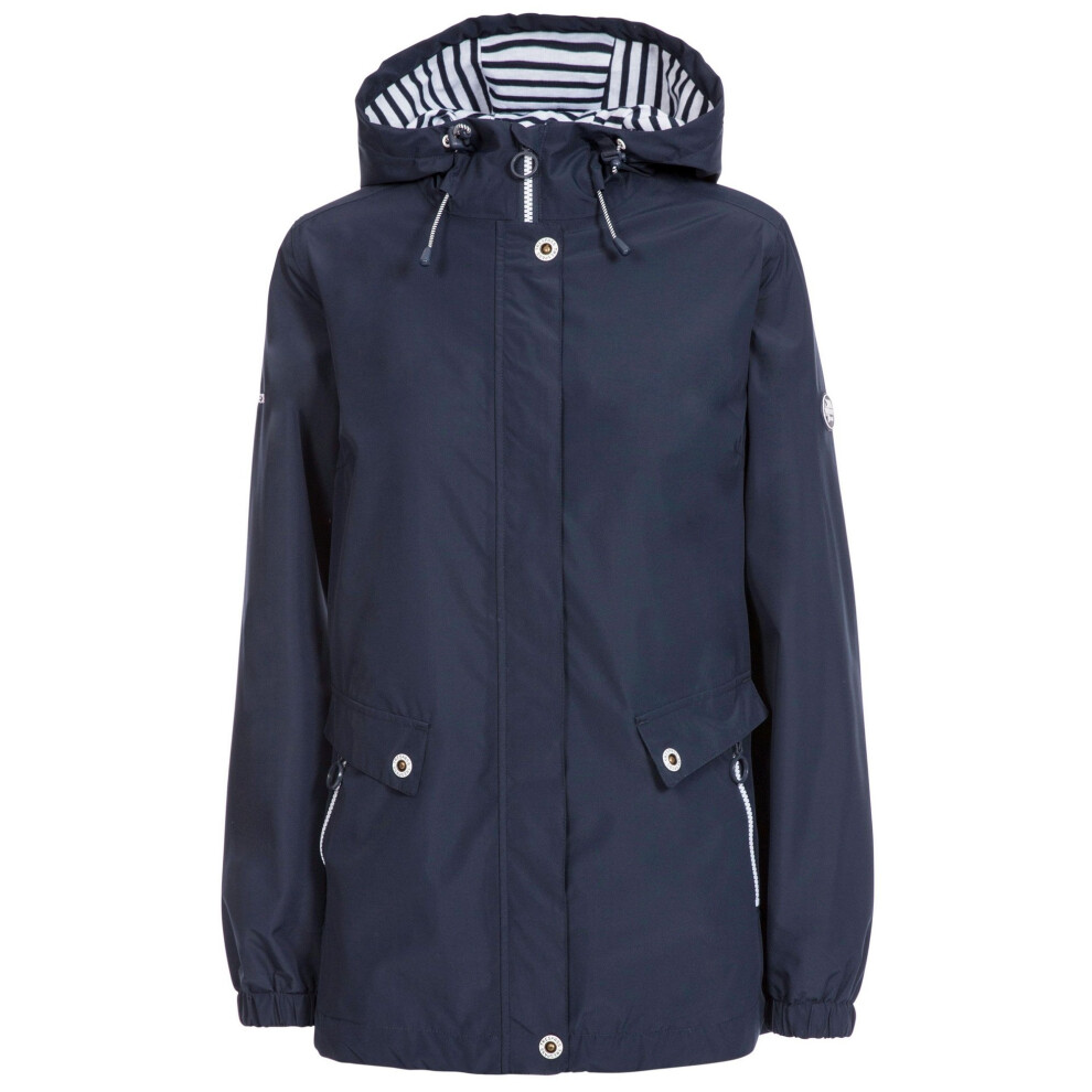 (XL, Navy) Trespass Womens/Ladies Flourish Waterproof Jacket