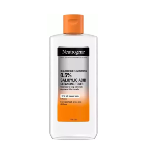 Neutrogena 3 x 200ml Neutrogena Blackhead Eliminating Cleansing Toner 1