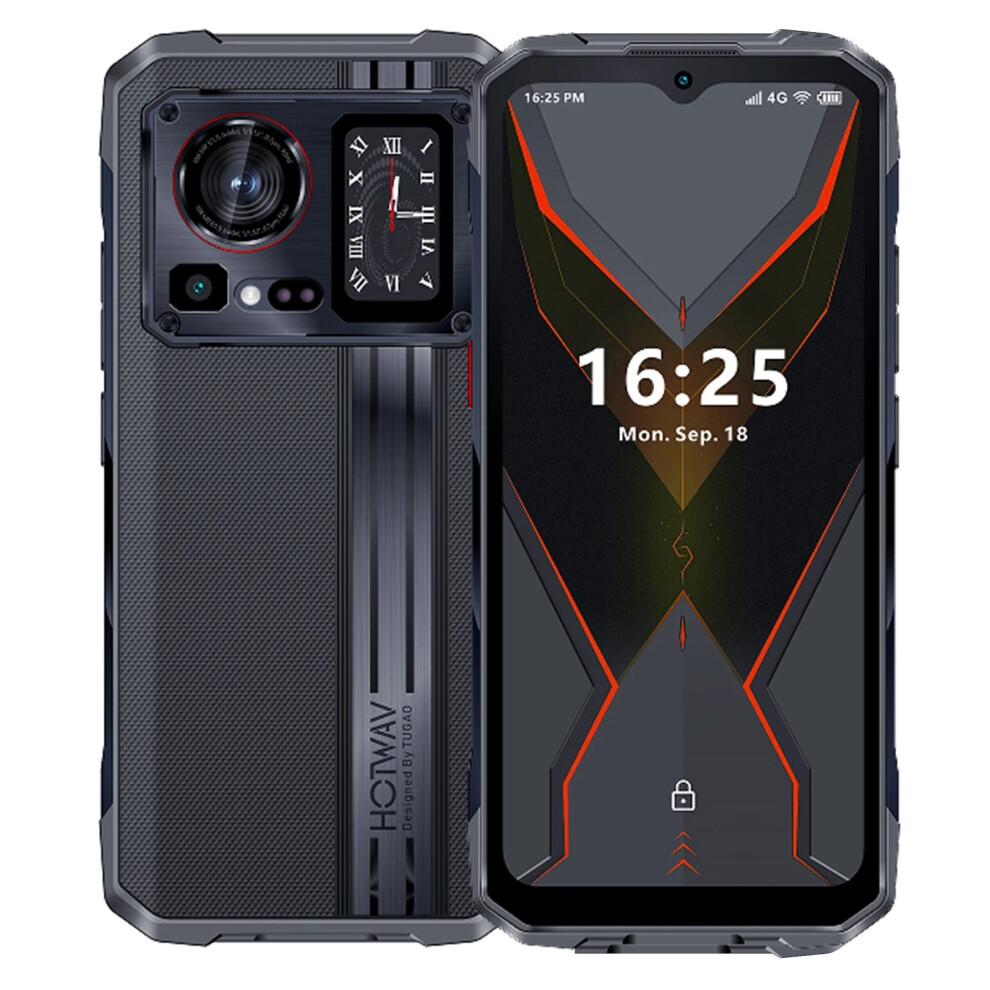 (Black) Hotwav Cyber 15 Rugged Phone 12Gb+256Gb Black 735179550789